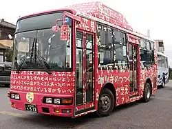 西部ルートの旧車両(受託:関東鉄道)