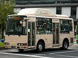 中央循環西ルートの旧車両(受託:関東鉄道)