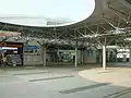 連絡コンコースから見た常総線守谷駅