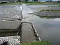 勘左衛門堰 梓川サイフォン（2008年8月撮影）