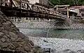 河童橋を真横から見る（2008年5月13日撮影）
