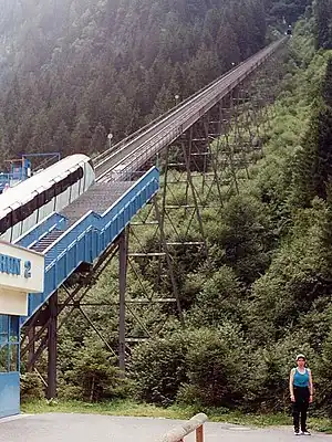 Gletscherbahn 2(火災事故以前に撮影)