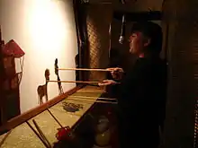 トルコの影絵芝居カラギョズの舞台裏
