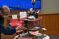からくりの実演（IMASEN犬山からくりミュージアム）