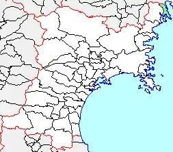 唐桑町位置図