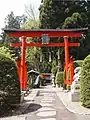 唐松神社 二の鳥居