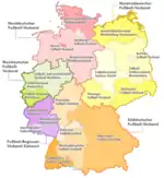 Regional Soccer Assoiciations in Germany