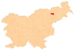 Umestitev občine Hoče - Slivnica v Sloveniji