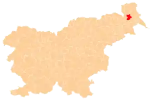 Umestitev občine Murska Sobota v Sloveniji