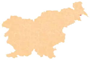 Umestitev občine Razkrižje v Sloveniji
