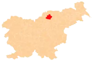Umestitev mestne občine Slovenj Gradec v Sloveniji