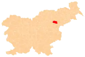 Umestitev občine Slovenske Konjice v Sloveniji