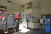 改札口（2020年4月）