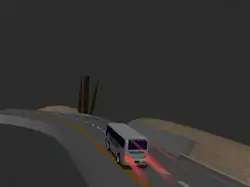 転落直前