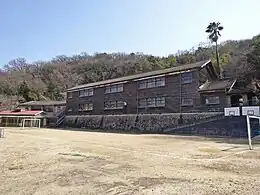 笠岡市立真鍋中学校（瀬戸内少年野球団（1984年）ロケ地）