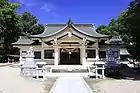鹿島神社拝殿（大林町、2019年（令和元年）9月）