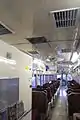 6000形の車内とトイレ
