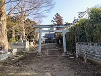 本古来の鹿島神社（2022年3月）