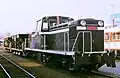 DD902の旧塗装　石岡機関区（2002年）