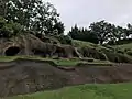 整備された横穴（2019年）