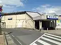 旧駅舎の西口（2016年5月）