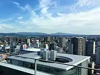 春日井の中心業務地区(CBD)