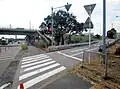 国道19号への出口