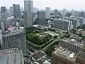 北西側の首相官邸、衆議院第一議員会館等を見る(2010年6月20日撮影)