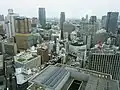 西側の在日米国大使館などを見る(2010年6月20日撮影)