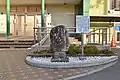 葛岡神社旧鎮座地高知市越前町。伝吉良親実邸跡。