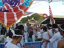 勝浦大漁まつり（船渡し）