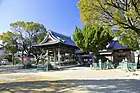勝手神社拝殿（金谷町、2019年（平成31年）1月）