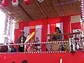 南田島ちびっこ囃子連のお囃子（2010年10月16日撮影）