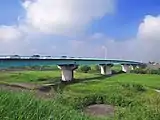 左岸上流側より