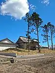2013年5月3日に行われた植樹祭後の社殿付近