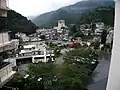 川治の温泉街