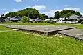 川原寺跡 中門跡