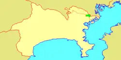 川崎市幸区位置図