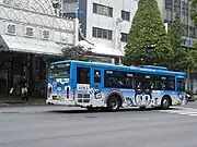 ノンステップバスPKG-RA274KAN川崎市交通局（車体後部）