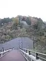 天端は道になっており歩くことができる（2009年10月）