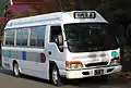 2005年11月当時の車両いすゞ・ジャーニーE（西工プレビス）