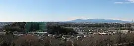 川和富士から西側の眺望