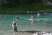 渓流釣り