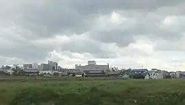萱野の街並み萱野3丁目で撮影