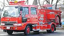 消防ポンプ自動車(加須地区消防組合・廃車)