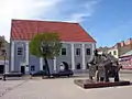 旧市街地にある家