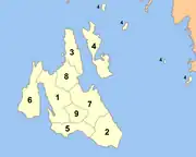 旧ケファリニア県の旧自治体(1999年 - 2010年)