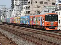 京阪7200系（2008年度のきかんしゃトーマスラッピング車）（2008年7月21日撮影）