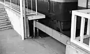 地上時代の構内踏切（1981年）