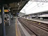 ホーム（2020年1月。現在は2面2線となっている）
